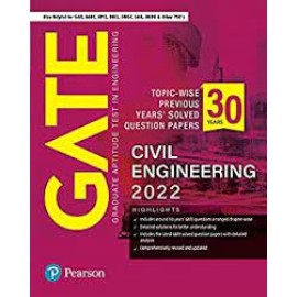 GATE CIVIL ENGINEERING 2022 : TOPICS WISE PREVIOUS SOLVED QUESTION PAPERS