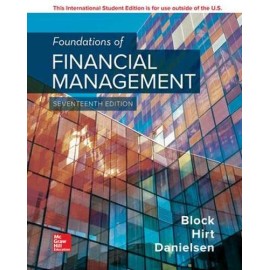 FOUNDATIONS OF FINANCIAL MANAGEMENT