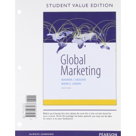 Global Marketing, 9Th Edn